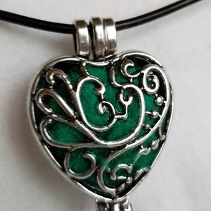 Silver Diffuser locket necklace New Bundle 2/$9